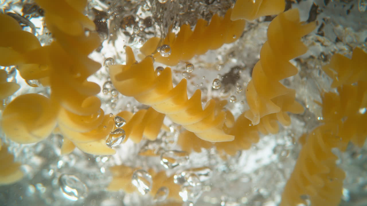 pasta en ebullición