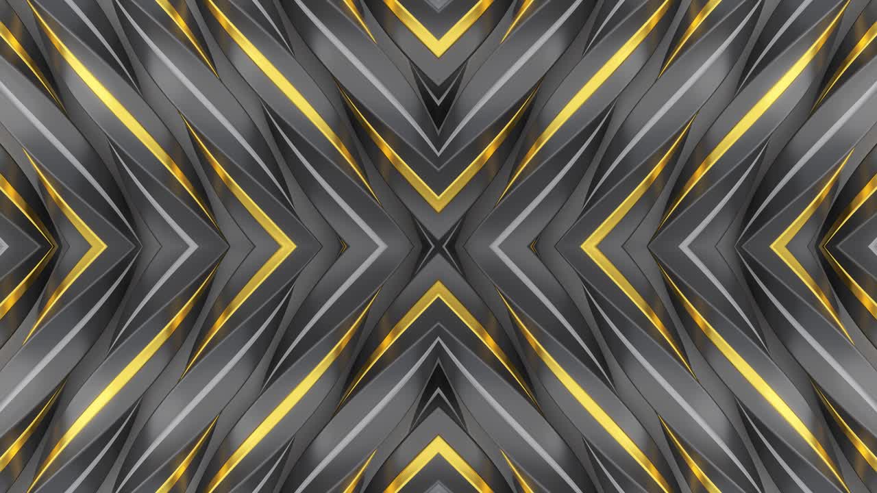 patrón geométrico abstracto con acentos dorados