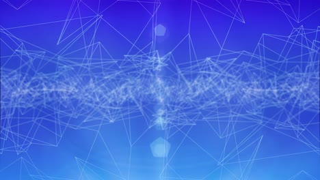abstract network business wire line geometric background