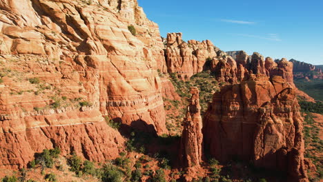 Red-Rocks-of-Sedona,-Arizona-USA