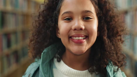 portrait of a smiling girl