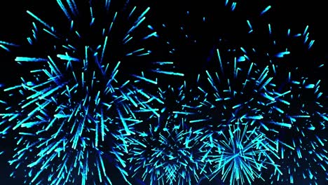 Omg text against fireworks exploding