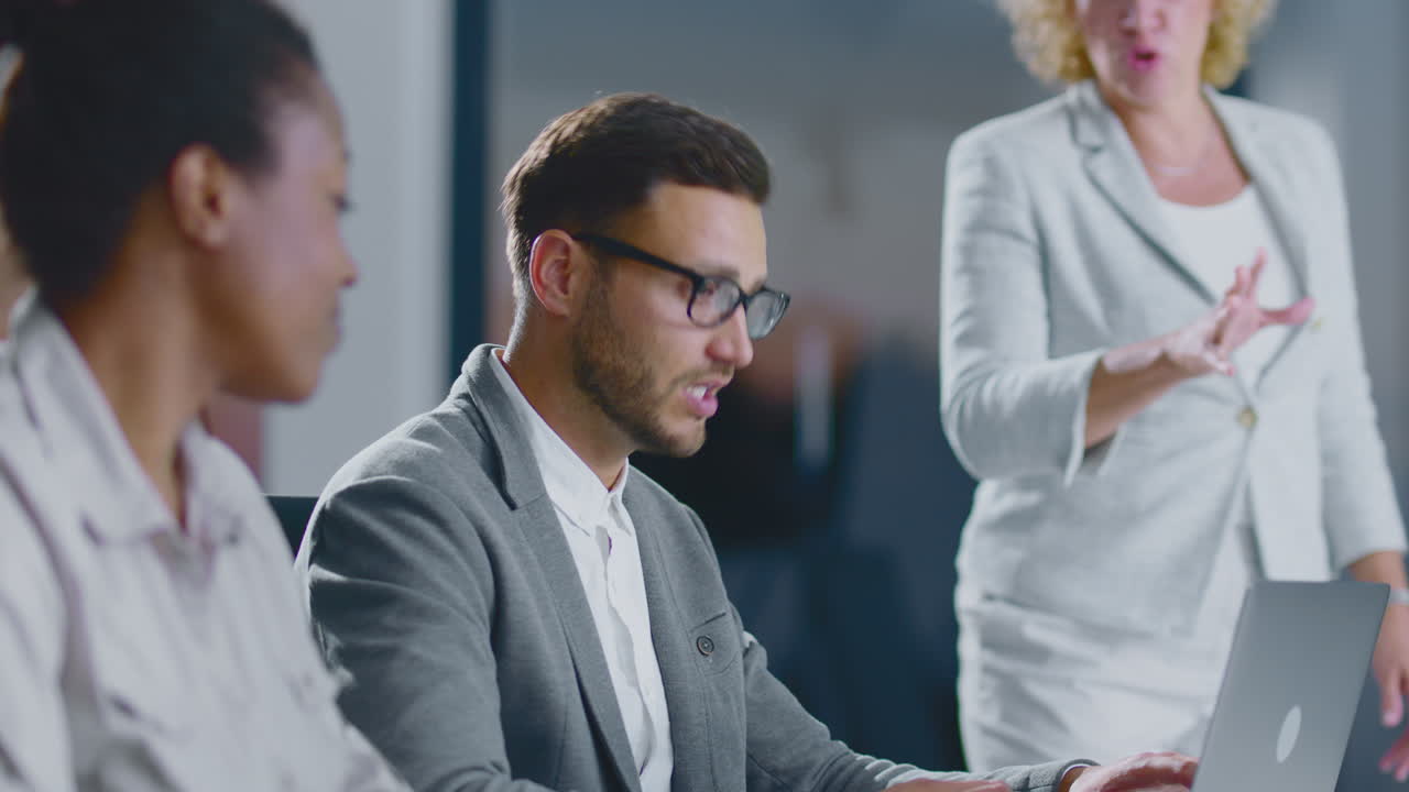 riunione d'affari in corso