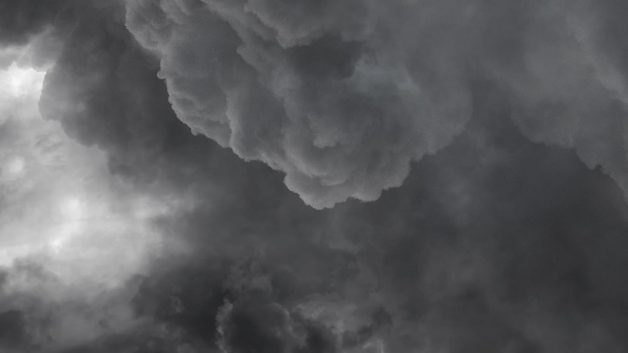 폭풍우, 어두운 구름, 폭풍우 4k