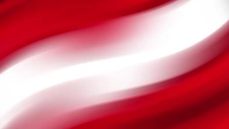 abstract waving flag of austria: seamless loop animation