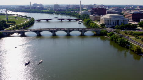 aerial view of washington d.c. cityscape