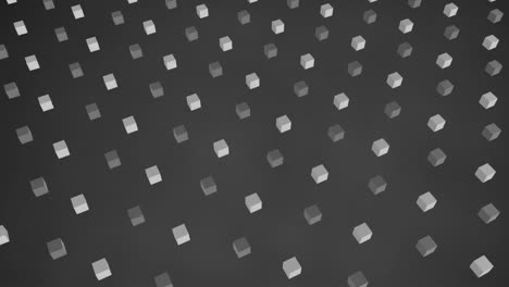 3d grey squares moving