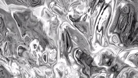 monochromatic abstract refeacting fluid texture loop