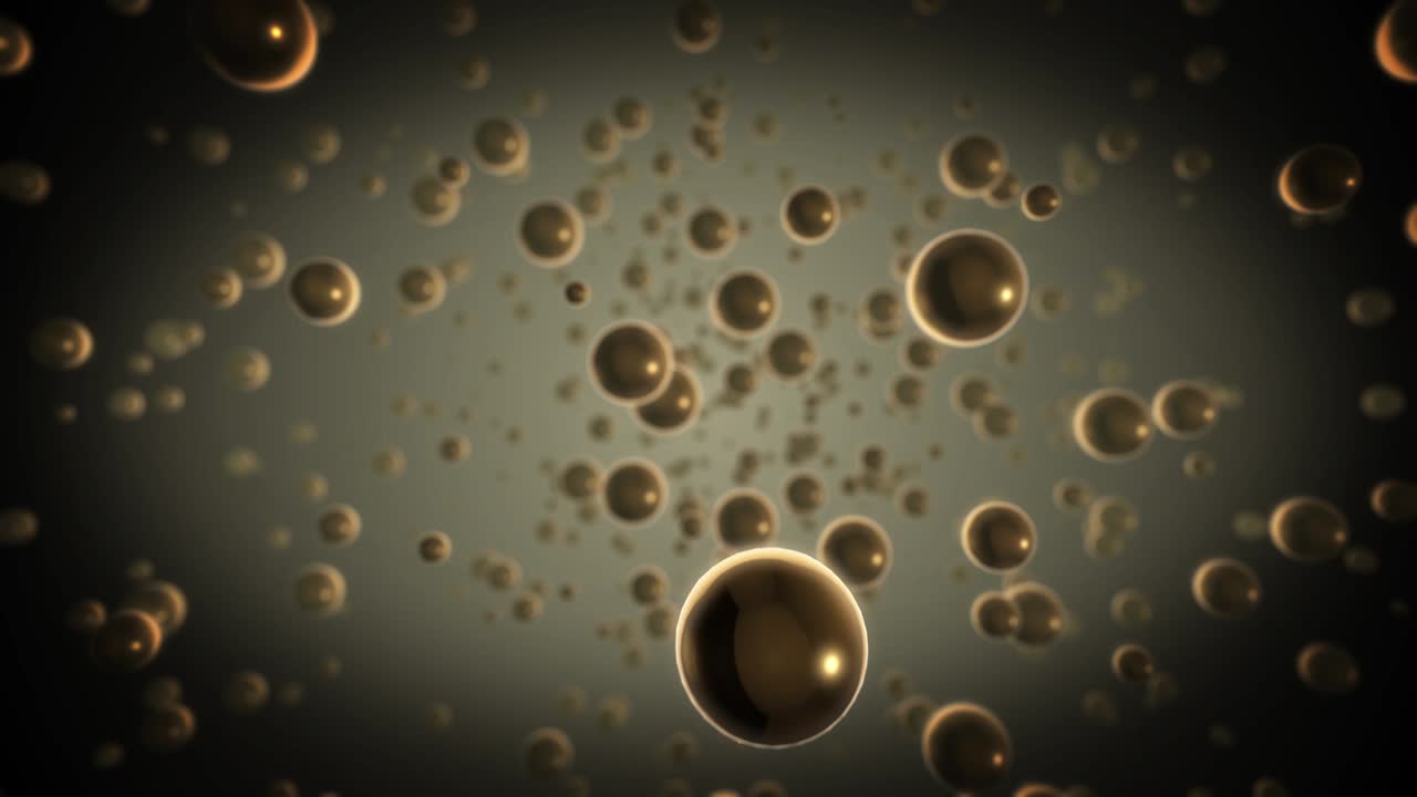 황금 구름을 회전시키고