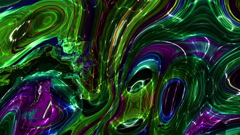animación abstracta, fondo líquido, hermosa película de pintura digital, película de fondo abstracta. animación de gradiente holográfico.