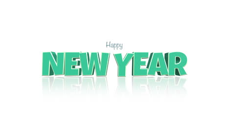 Cartoon-Happy-New-Year-text-on-white-gradient