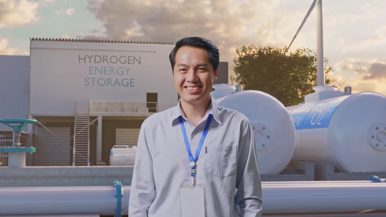 수소 에너지 저장 시설과 엔지니어