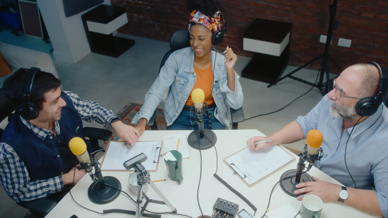 Podcast Recording Session