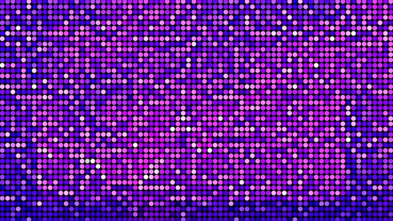 Purple and Pink Glowing Dot Pattern