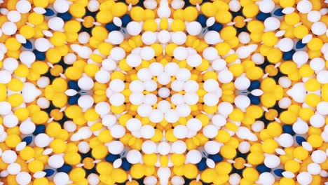 patrón kaleidoscópico abstracto