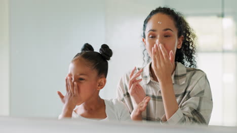 Beauty,-skincare-and-bathroom-with-mother