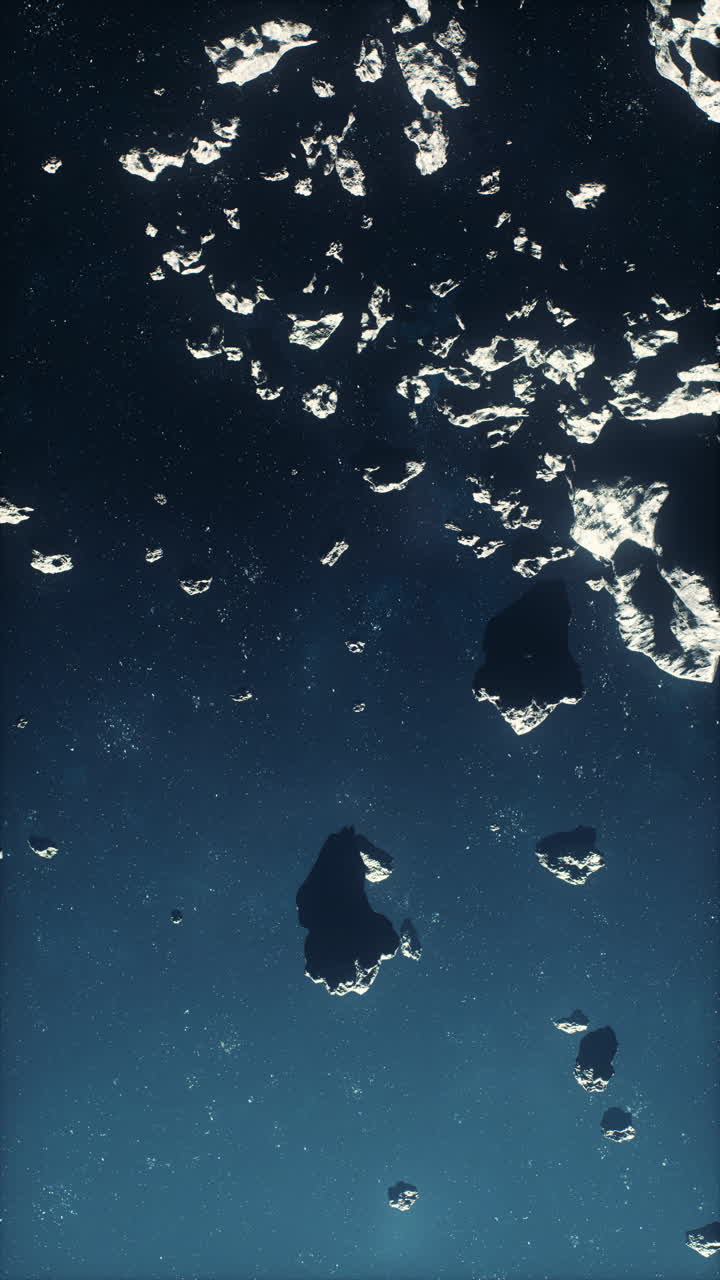 우주에서의 소행성 필드