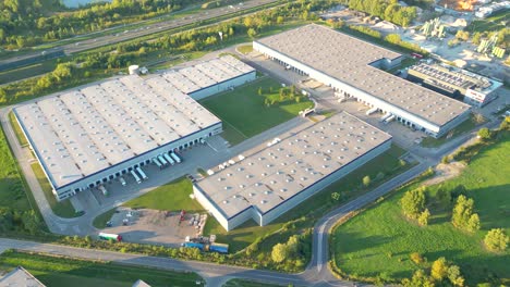 Aerial-view-of-goods-warehouse