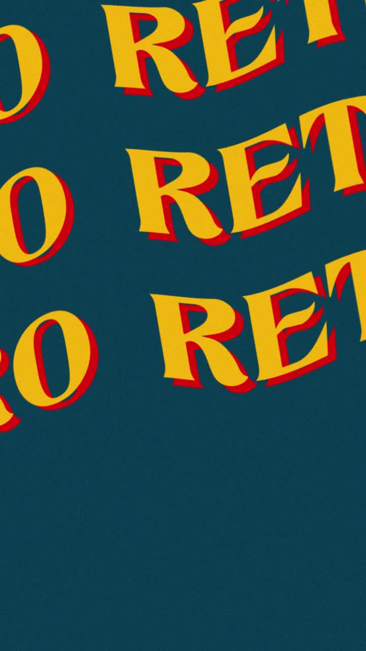 Storie di Instagram commerciali in stile retrò per promozioni di marketing vintage e video sui social media