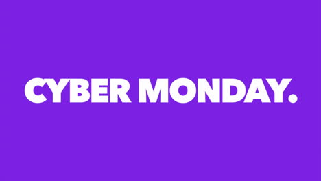 Texto-De-Cyber-Monday-En-Degradado-Moderno-Púrpura