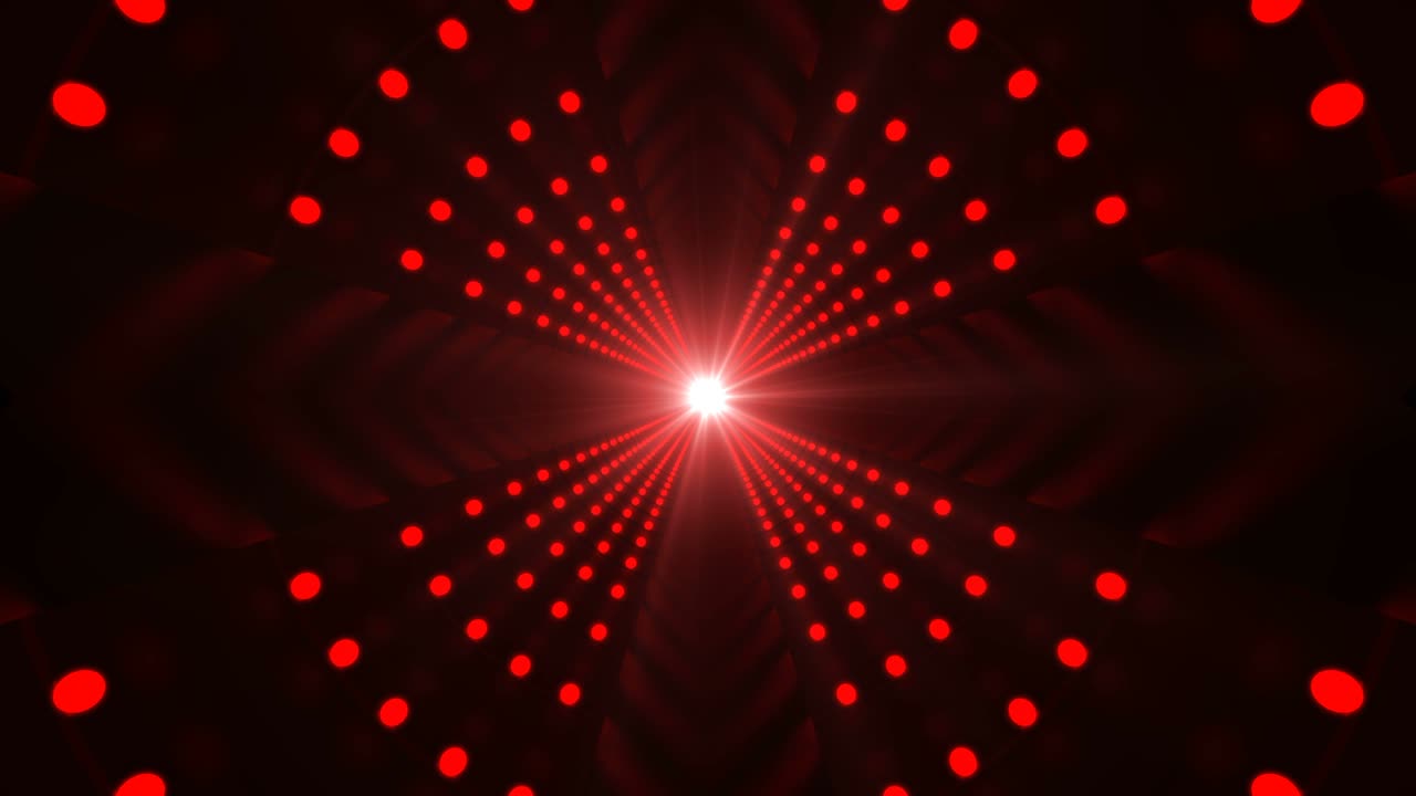 fiesta artística roja sin fin