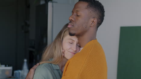 affectionate couple