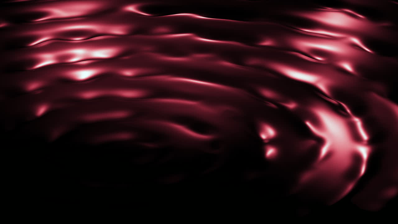 Struttura liquida rossa astratta