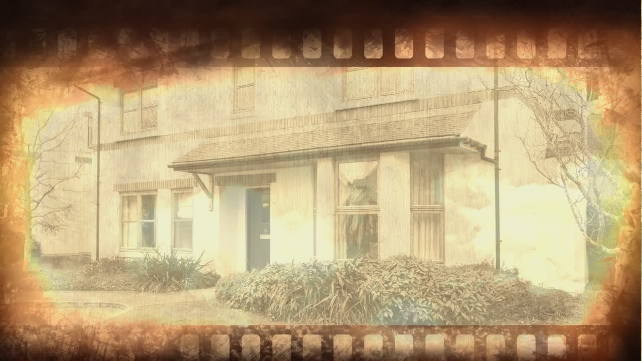 오래된 영화 테이프 비디오