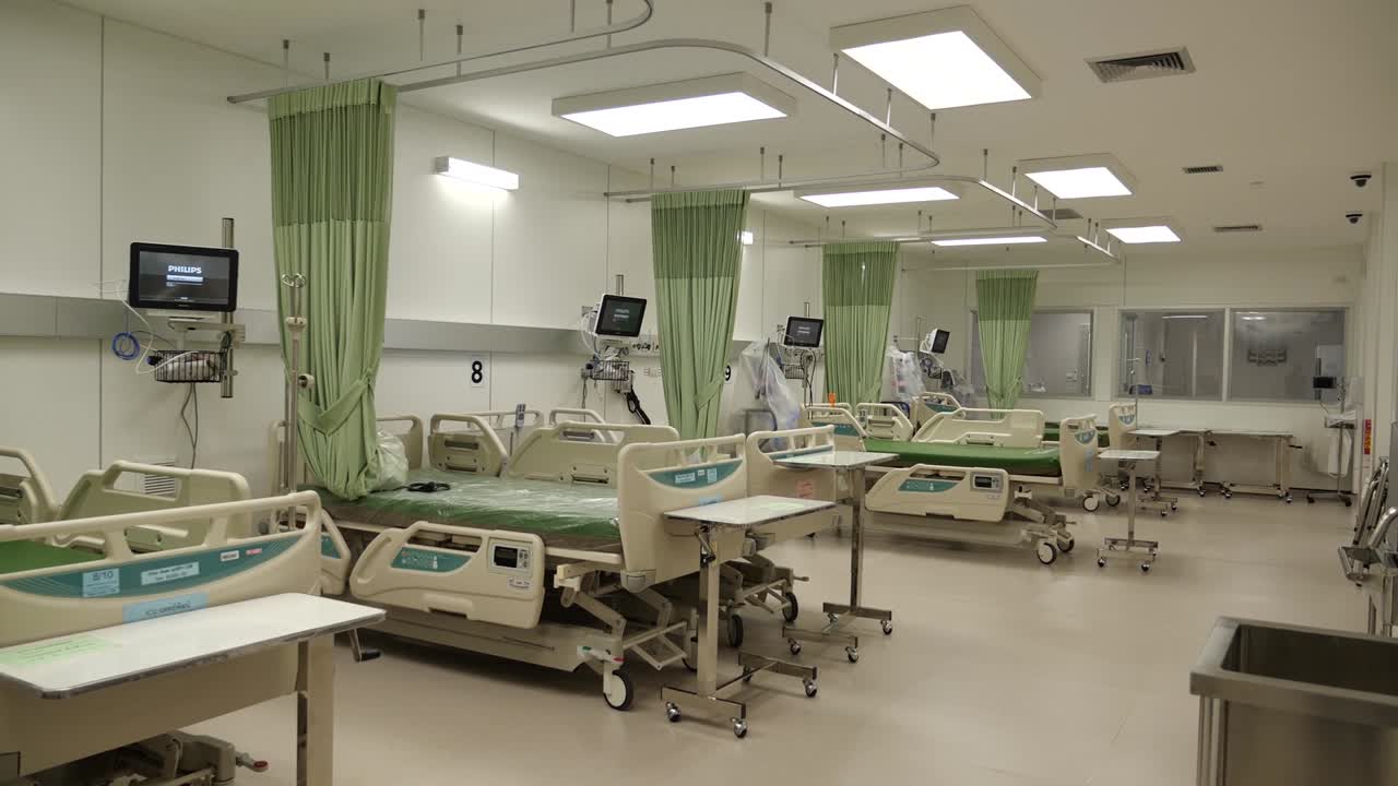Patient Ward with Equipment, Nobody