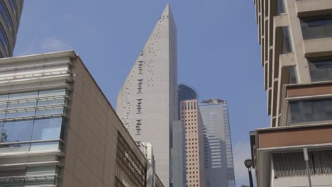 Mexico-City-tall-glass-buildings-central-business-district-Santa-Fe