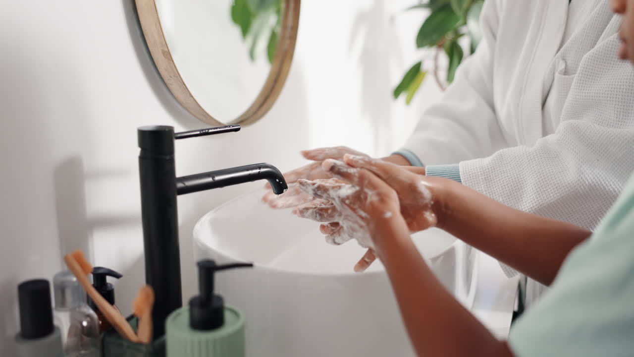 Family Handwashing Routine