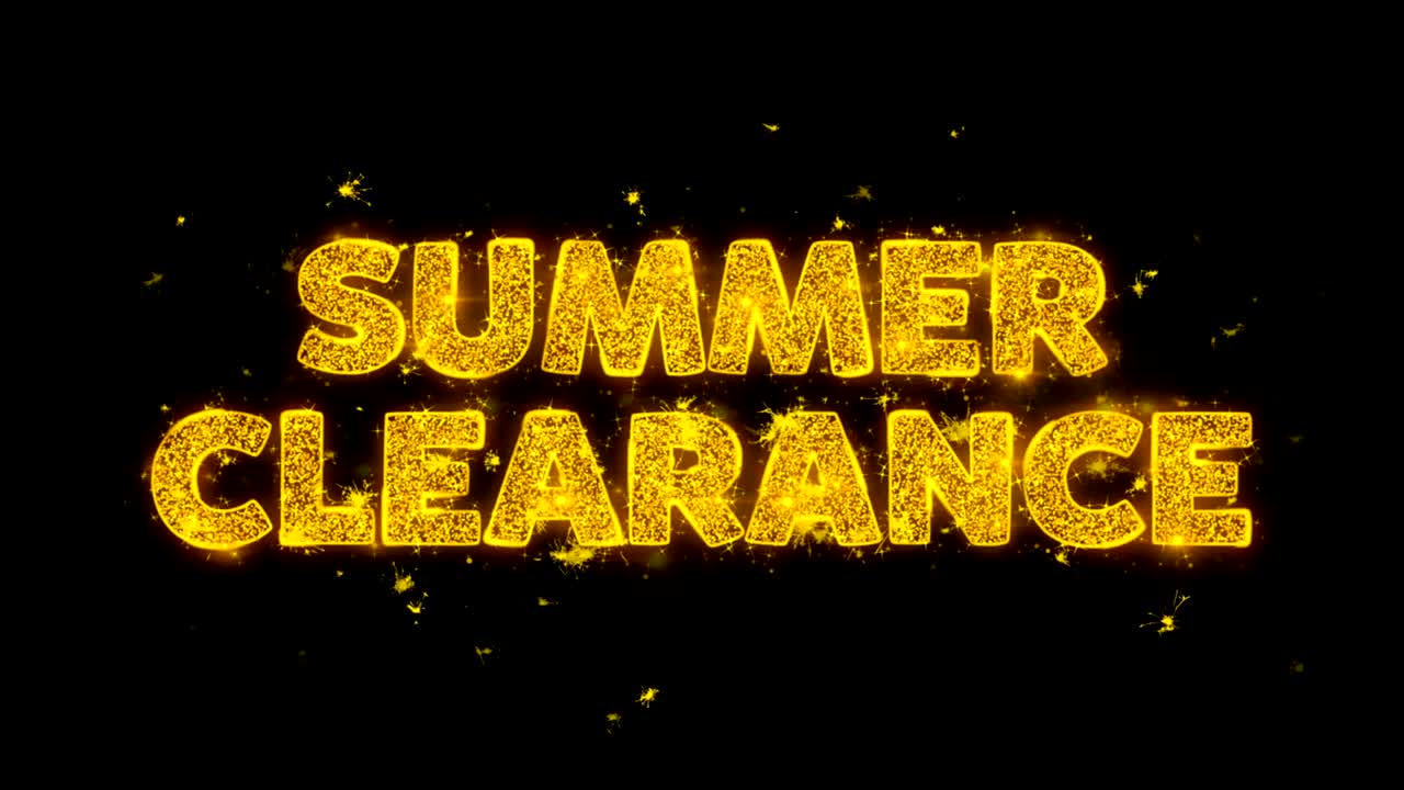 여름 휴가 문자는 검은 바탕에 입자를 불꽃으로 만니다.