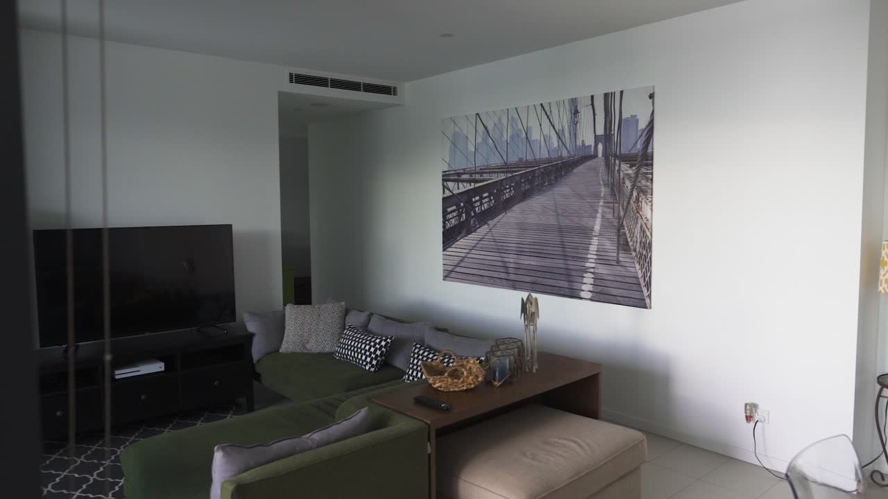 Modernes Wohnzimmer in der Wohnung