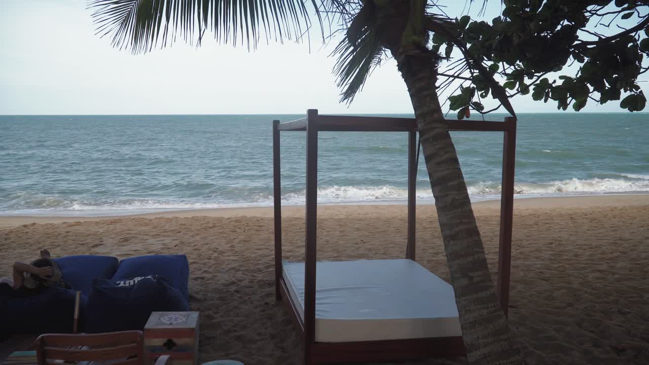 praia do espelho metraje 4k sol playa de espejo bahia caraiva brasil río porto seguro