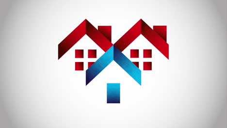 animación de video de la casa del estado real