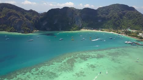 beautiful aerial footage of thailand