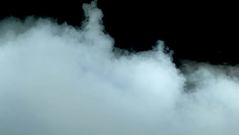 realistic dry ice smoke clouds