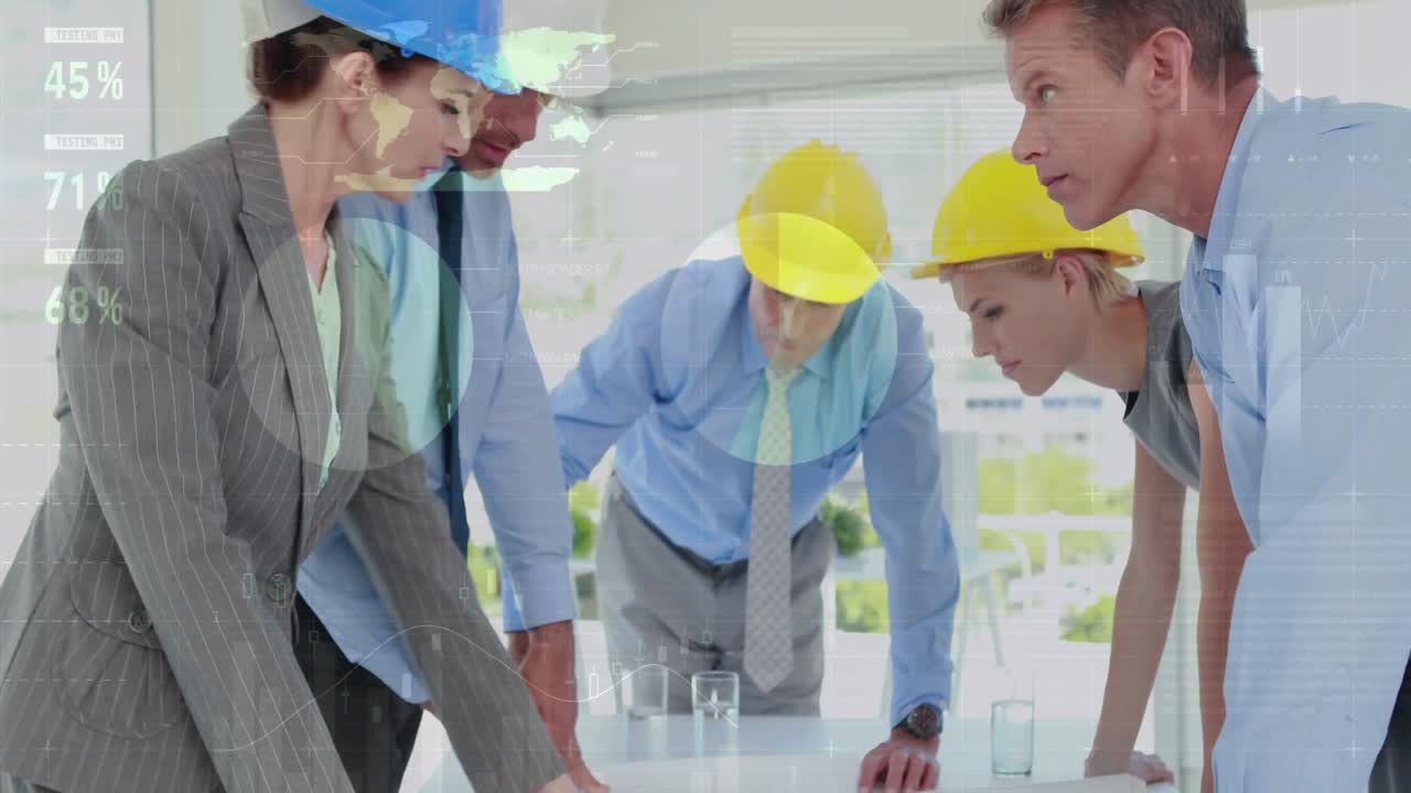 arquitectos en una reunión 4k