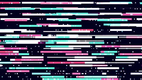 abstract glitch art pattern