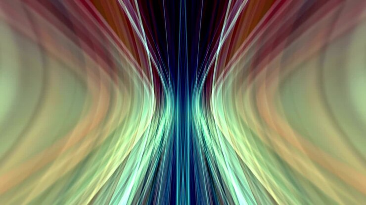 Abstract Technology Animation, Rendering, Background, Fiber Stripes, Loop