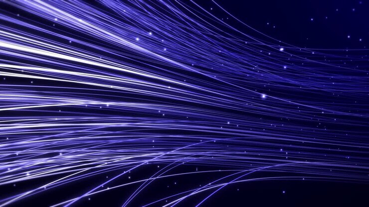 Fiberoptiske kabler dataoverførsel abstrakt baggrund. Perfekt loop
