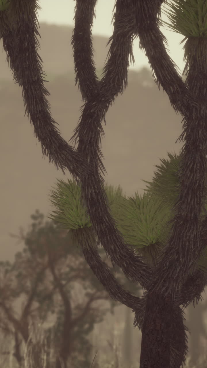 el árbol de josué en el desierto