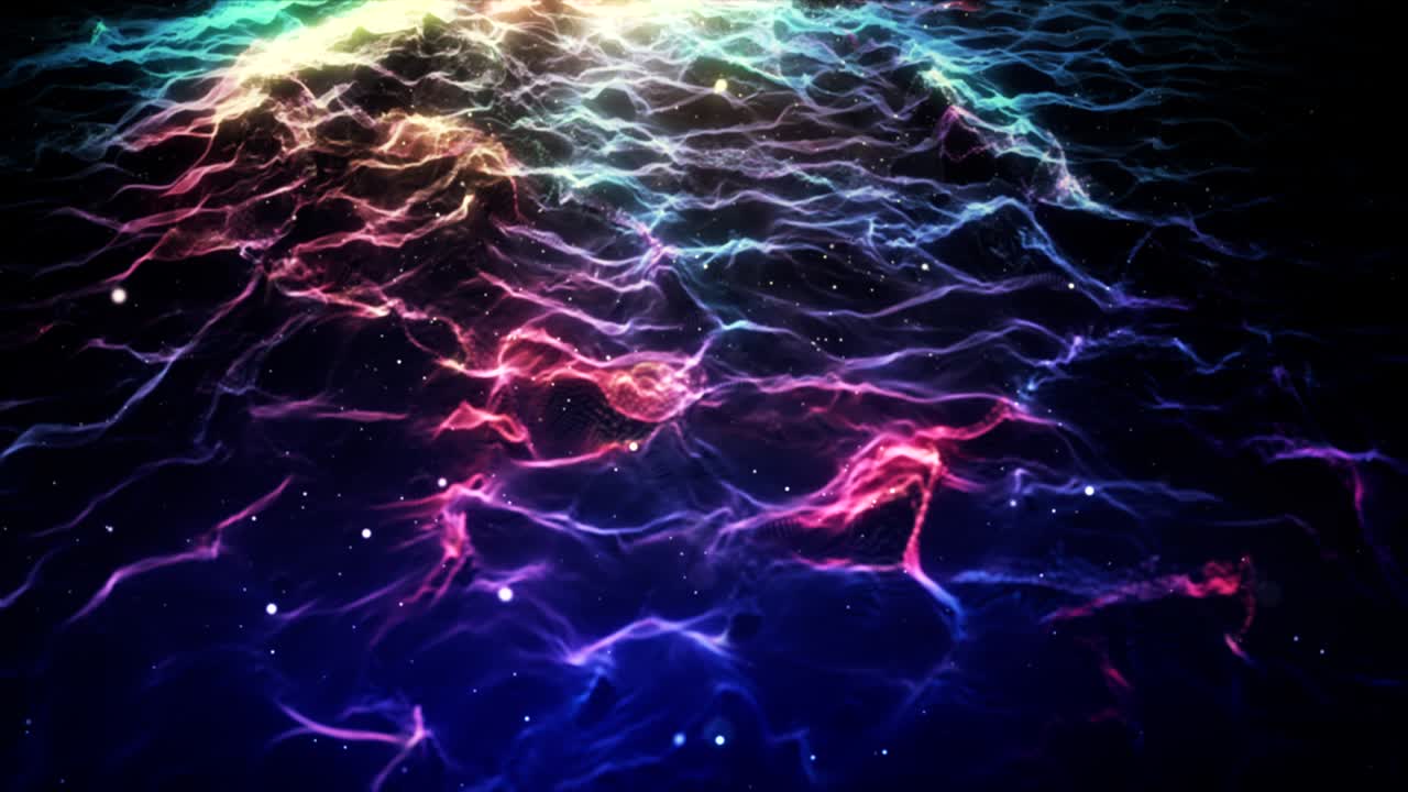Sfondo animato con motivo a onde astratto
