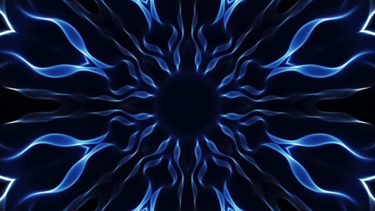 Kaleidoscope concept abstract animation