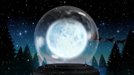 christmas snow globe