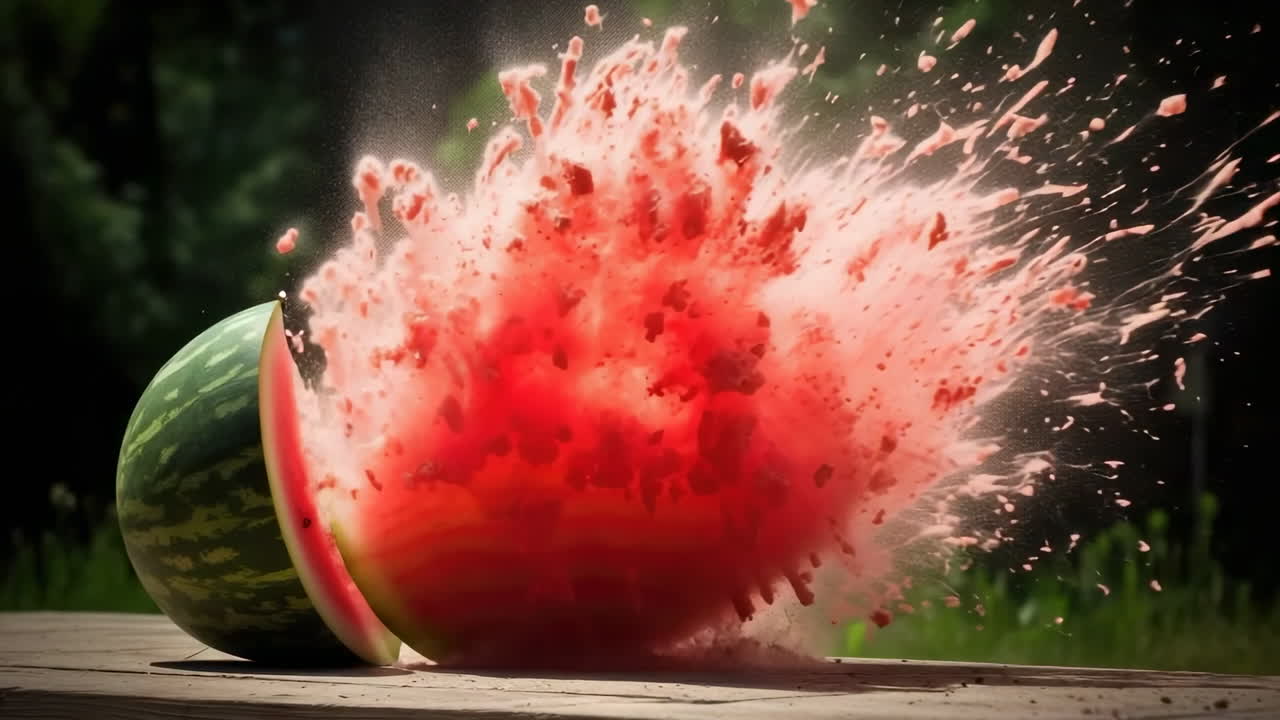 Exploding Watermelon
