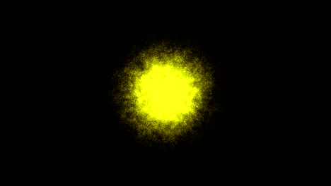 abstract background with gold sphere. sand effect