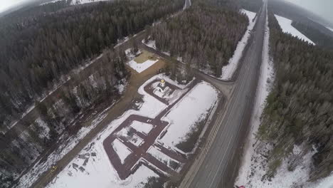 complejo conmemorativo en la ruta smolensk - moscú rusia