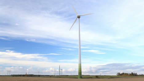 wind turbine in the field ntsc version