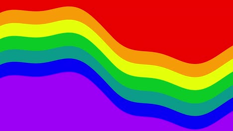ondas de arco iris abstractas: un caleidoscopio de colores en un fondo dinámico y enérgico, celebrando la diversidad y la expresión alegre